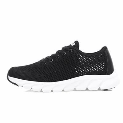 China Ladies Ultralight EVA Soles Flying Woven Uppers classic Casual Breathable Deodorant Sports Running Shoes zu verkaufen