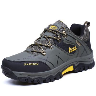 Chine Men's Low-Top Outdoor Hiking Waterproof Shoes Non-Slip Hiking Hiking Shoes Warm Trail Running Shoes à vendre