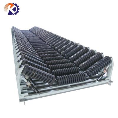 China Manufacturing Plant China factory steel rollers conveyor belt gravity support carrier rollers idlers conveyor for conveyor belt for sale