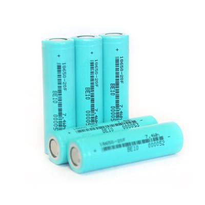 China Toys Customized Lithium Ion Battery 3.2v 18650 2000mah Rechargeable For Electric Power Systems for sale