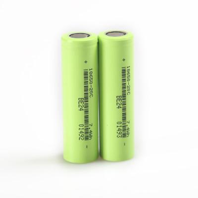 China Toys 18650 lithium 2000mah ICR 18650 cell Li-ion 18650 battery 3.2v 2000mah rechargeable lithium battery for sale