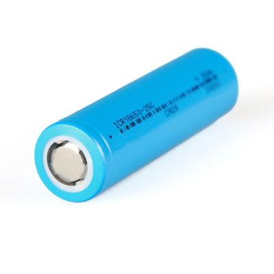 China toys factory direct sales 18650 3.7v 2500mah lithium ion battery 18650 3.6v 2500mah battery cell for sale