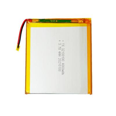 China Toys polymer lithium battery factory customized 32100100 3.7v 4000mAh digital tablet photo frame lithium battery for sale