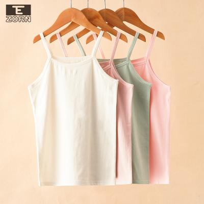 China Super Soft Girls Super Soft Knit Camisole Tank Tops (4 Packs) for sale