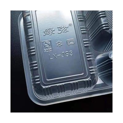 China High Quality Disposable Fast Food Box Lunch Food Packaging Transparent Safety Plastic Lunch Box for sale