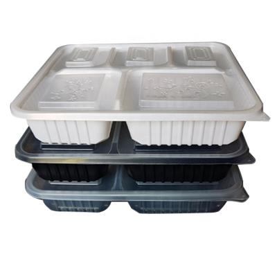 China Larger Traditional Customizable Plastic Food Takeaway Box Boxes Fruit Microwavable Packing Boxes For Restaurant for sale