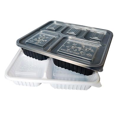 China New Type Fast Food Food Packing Lunch Boxes Manufacture To Customize Large Capacity Packing Box For Fast Food for sale