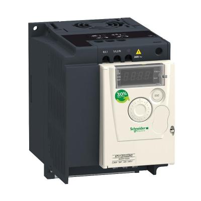 China Brand new electronic equipment original Schneider ATV12H037F1 variable speed drive ATV12 0.37kW 0.55hp 100 to 120V 1ph with good heatsink price for sale