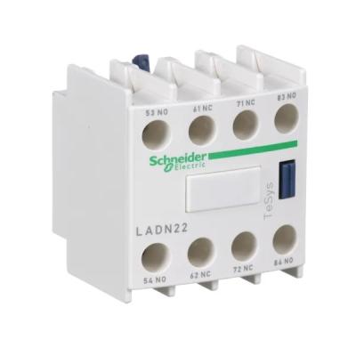 China Brand New Electronic Equipment Original Schneider LADN22 Auxiliary Contact Block 2NO-2NC Screw Term TeSys Deca Series In List Good Price for sale