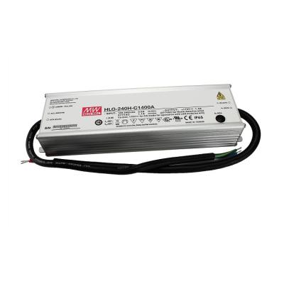 China Brand New Original MEAN-WELL HLG-240H-C1400A Electronic Equipment AC-DC LED Power Supply 240W 1400mA 89 to 179V HLG-240H Series In Stock for sale