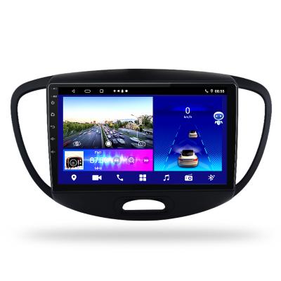 China GPS 9 Inch Quality Android 10 Car Radio Audio Video DSP Stereo DVD Player For Hyundai 2010 I10 GPS Navigation System Car Audio for sale