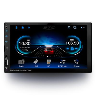 China Car din car mp5 player stereo touch screen HANDS FREE Dual Digital AUX 7 inch touch screen media player support USB TF. in FM radio for sale