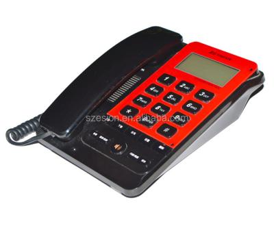 China ESN-198 mute tethered phone land line phone call id office home phone for sale