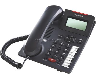 China ABS ESN-278B Tethered Phone Call ID Desk Phone Landline Phones Desk Phone Home Phone for sale