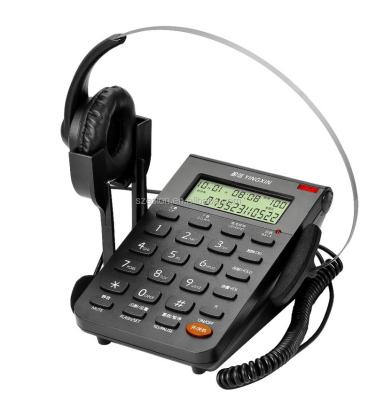 China ABS ESN-288 Call Center Telephone Headset Telephone Call Center Telephone for sale