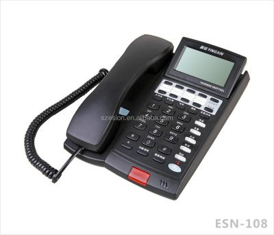 China Handfree ESN-108 Home Office Telephone Land Line Phone Attached Telephone for sale