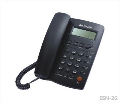 China ESN-26 Home Phone Landline Phone Attached Phone Desktop Phone Call ID Thunderproof Phone for sale