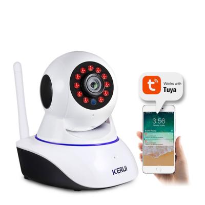 China KERUI NIGHT VISION 720P 1080P Mini Indoor Wireless Security Wifi IP Camera Home CCTV 1MP 2MP Tuya Smart Life CCTV Night Vision for sale