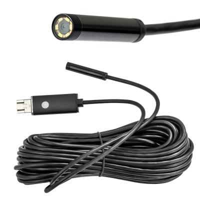 China 7mm Lens Camera Endoscope HD 1200P IP68 Tube Mirco USB Hard Flexible Type-C Borescope Video Inspection For Android Borescope Y002002 for sale