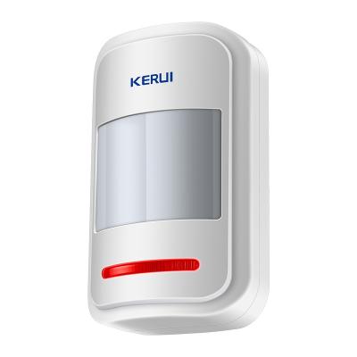 China Alram 100PCS Wholesale Kerui PIR Sensor Motion Detector Curtain Wireless Sensor For GSM PSTN Security Alarm System Auto Dial Alarm Kit for sale