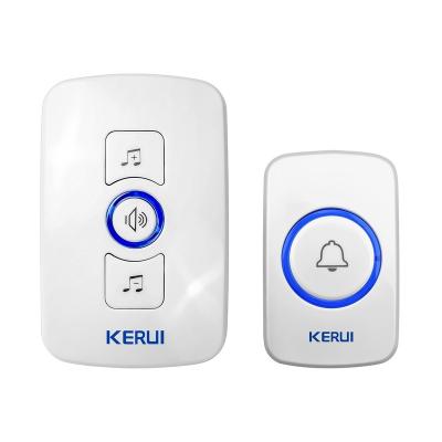 China KERUI M525 Touch Screen Multifunctional Smart Doorbell Home Security Wireless Home Rings Doorbell Alarm LED Light 32 Songs for sale