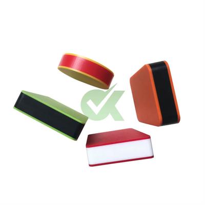 China Billboard HDPE Sandwich Board Texture Three Layer Sheets HDPE Board Color Core Sheets for sale