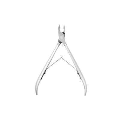 China Personal Care Beauty Tools Manufacturer Supplier Stainless Steel Cuticle Nail Nippers Silver Cuticle Nail Nippers for sale