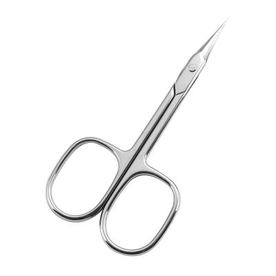 China Personal Care Beauty Tools Curved Blade Slim Scissors Precise Pointed Tip Grooming Scissors Cuticle Scissors  For Dead Skin Trimming for sale