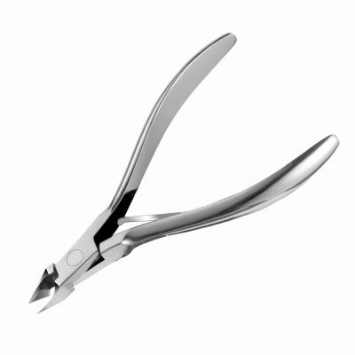 China Personal Care Beauty Tools Factory Wholesale High Quality 420 Stainless Steel Cuticle Nail Nippers for sale