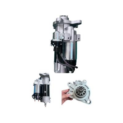 China Engine Starter JIAPANG construction machinery engine starter 24V 9.0KW 11T STARTER QDJ2105-19 FOR SHANG CHAI 6114 for sale