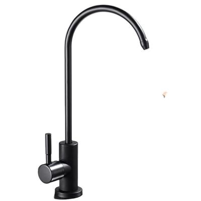 China Hot Price Modern New Type 304 Stainless Steel Black Kitchen Faucet for sale