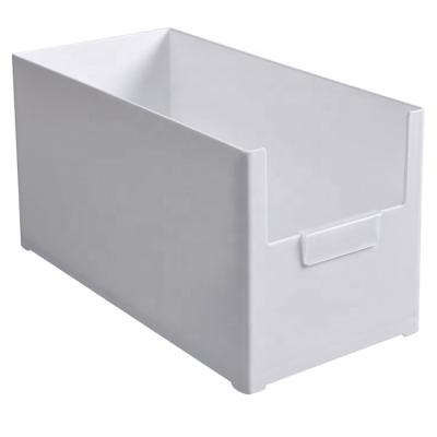 China Viable Stacked Desk Organizer Desktop Storage Box Folder Plastic Tool Boxes for sale