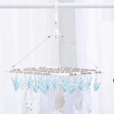 China Hanger Style Drying Rack For Hot Selling Reasonable Price Economical And Practical Stainless Steel Metal Clothes Pegs Heavy Duty Clothes Peg for sale