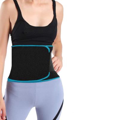 China Exercise Waist Trimmer Belt Sweat Wrap Belly Toner Lumbosacral And Lumbar Support With Sauna Suit Effect Abdominal Trainer for sale