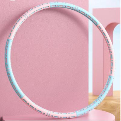 China Waist Shaping Polynesian Dance - Hot Selling Adult Smart Circle Polynesian Dance Ring Hoops Fitness Indoor Training Massage Equipment Detachable Waist Gym for sale