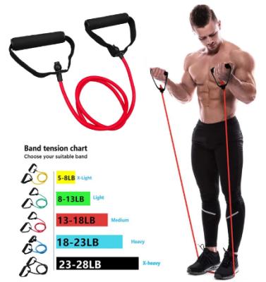 China Durable Pull Rope Fitness Exercises Resistance Bands Latex Tubes Pedal Exerciser Body Stretch Training Workout Yoga for sale