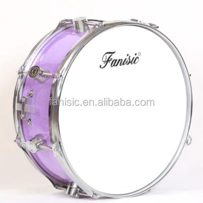 China Factory direct sale training colorful trap drum 14 inch purple walking trap drum for sale