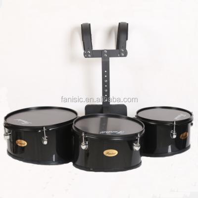 China Marching Band 3 Piece Marching Drums, Marching Drum Set Standard Model, Marching Snare Drum with Carrier for sale