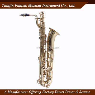 China For performance/teaching/competition gold lacquer baritone saxophone etc. for sale