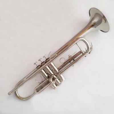 China Cheap Bb Bass Trumpet For Sale Brass Nickel Plated Student Trumpet for sale