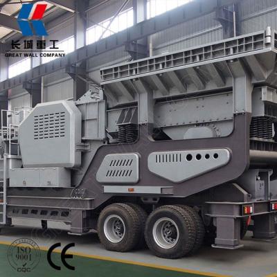 China High Performance Mining Mobile Crusher Plant With Cheap Price for sale