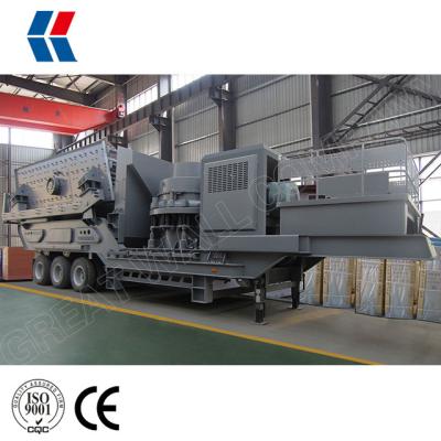 China Complete Metallurgy Stone Crusher Production Line / Mobile Rock Crushing Plant Plant for sale