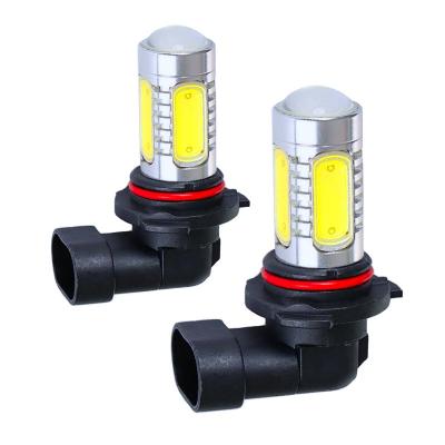 China PCB High Power Car Fog Lamp Cob Light Hb3 Led Foco H11 9005 9006 H8 H11 H1 H3 With H7 Lens Bulb h4 Led Lights for sale