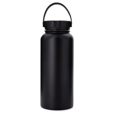 China Sustainable Double Wall Vacuum Insulated Stainless Steel Leak Proof Sports Water Bottle, Wide Mouth With BPA Free Lid for sale