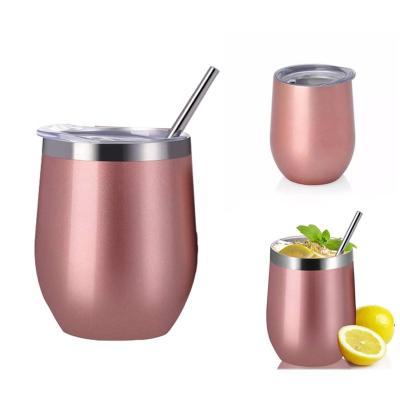 China Sustainable Durable 12oz Wine Tumbler Stainless Steel In Good Stock for sale