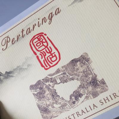 China Best Red Wine Label Waterproof Paper Label Dry Sticker Price Customized Label for sale