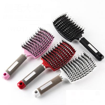 China Waterproof Health Care Adjust Hair Scalp Massage Comb Women Detangle Hair Brush For Salon Hairdressing Styling for sale