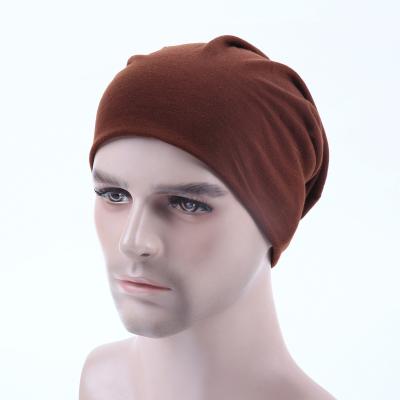 China Factory wholesale hot sale Comfortable solid color style men's hip-hop knitted hat cap cowls for sale