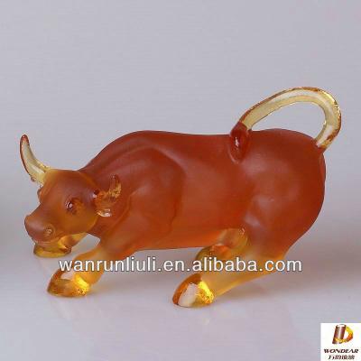 China China Cow Shaped Crystal Arts 1 for sale