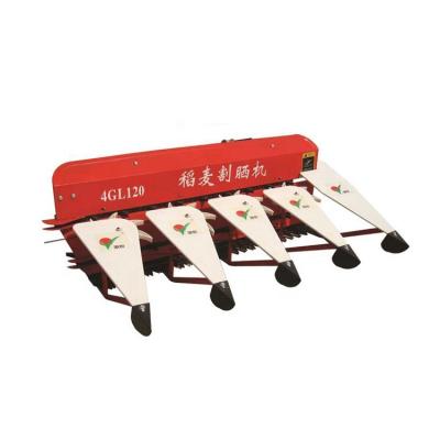 China Rice Miwell Mini Harvester 1200mm Cutting Width Wheat Reaper Head For Power Tiller for sale